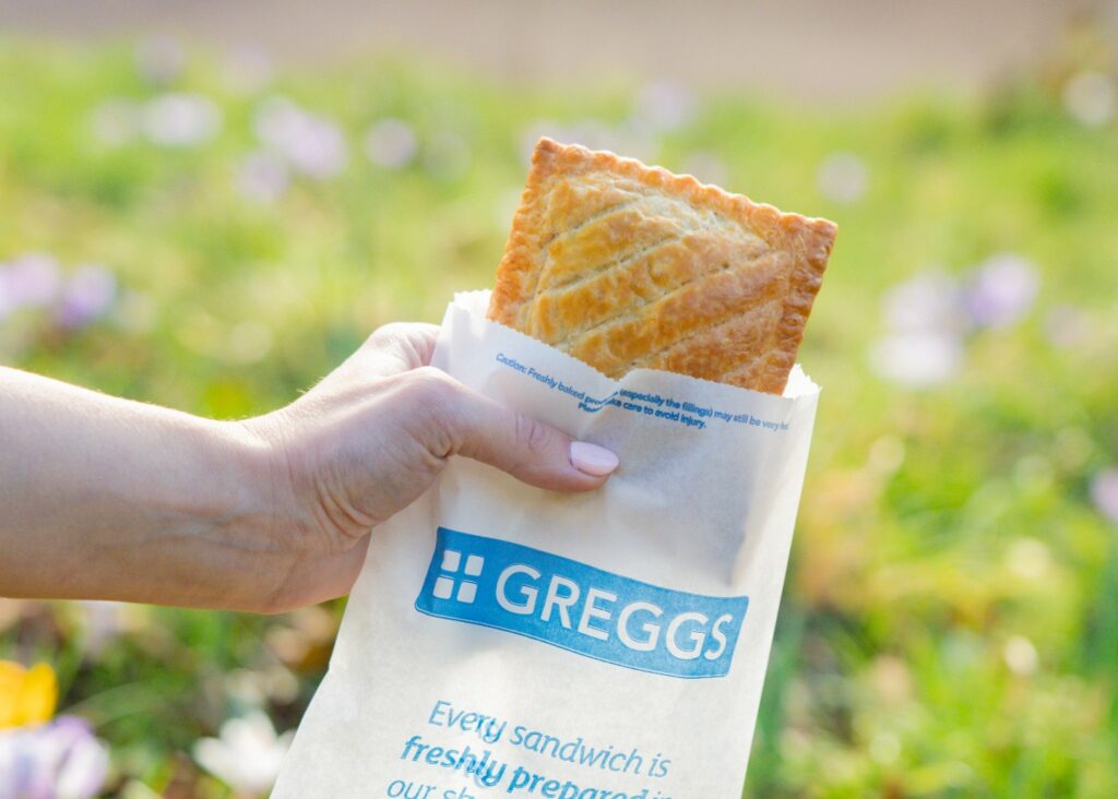 Greggs steak bake - Clacton Shopping Village