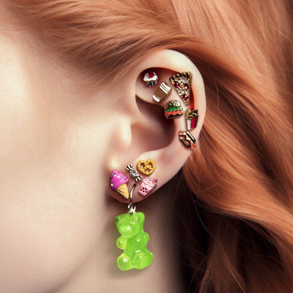 Claires ear piercing