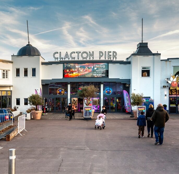 Clacton Pier Entrance